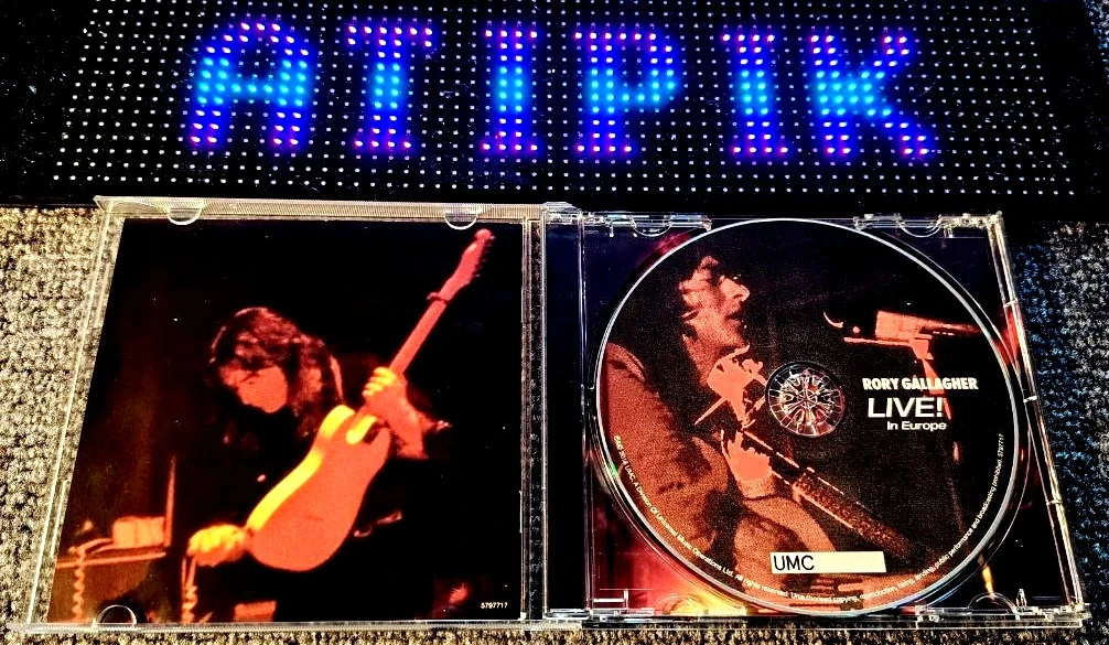 🎸 Rory Gallagher – Ao Vivo! Na Europa, O Blues-Rock Legendaria Para Possuir ! – photo 3